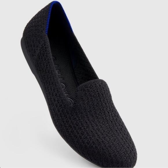 Rothy’s The Honeycomb Loafer Slip On Flats In Black Size 8 Office Preppy Comfort - Picture 13 of 13